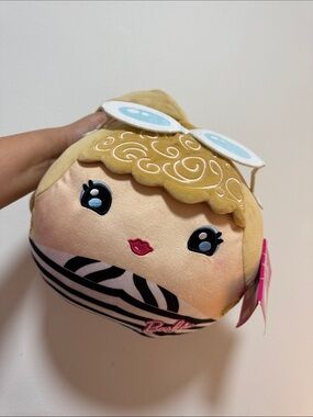 Mattel Barbie Cuutopia 10" Squishy Pillow Plush Toy (NWT)